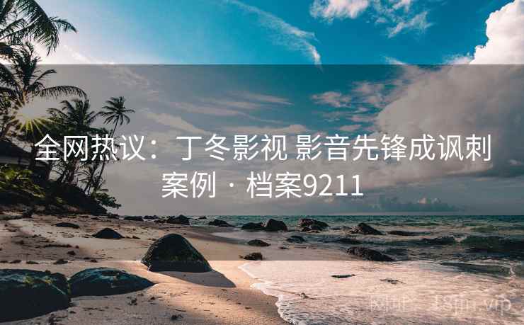 全网热议:丁冬影视 影音先锋成讽刺案例 · 档案9211